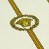 Versace Vliestapete Streifen Creme Gold Metallic 79173-1 Zoom 5