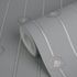 Versace Vliestapete Streifen Grau Silber Metallic 79173-3 Detail 4