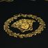 Versace Vliestapete Kreise Schwarz Gold Metallic 79175-5 Zoom 5