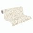 Vliestapete Floral Shabby Creme Beige Metallic 79004-1 Rolle 3