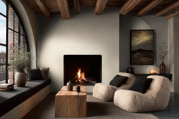 Vliestapete Floral Shabby Beige Creme Metallic 79004-2 Raum