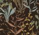 Vliestapete Floral Tropisch Schwarz Grün Braun 79009-4 2