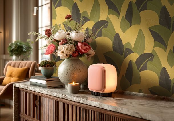 Vliestapete Blätter Dschungel Grün Schwarz Gelb 79039-1 Raum