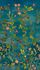 Fototapete Floral Vögel Blätter Blau Grün Rosa 79216-3 2