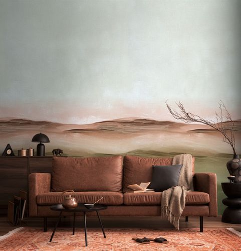 Fototapete Landschaft Naturmotiv Grün Braun Blau 79216-5 Zimmer