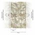 Fototapete Palmen Muster Tropen Creme Beige 76190-5 Detail 3