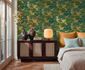 Vliestapete Waldmotiv Tropisch Grün Gold Metallic 79161-2 Zimmer 5