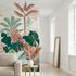 Fototapete Dschungel Tropisch Weiß Grün Rot 42223 Zimmer 1