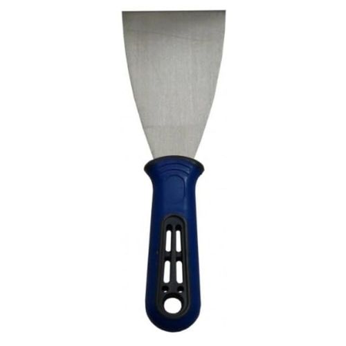 Spachtel 75 mm Metallspachtel mit ergonomischem Griff