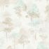 Vliestapete Bäume Wald Creme Braun Blau 10557-02 4