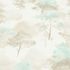 Vliestapete Bäume Wald Creme Braun Blau 10557-02 Detail 2
