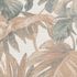 Vliestapete Blätter Tropisch Creme Braun Grün 10558-11 Detail 2