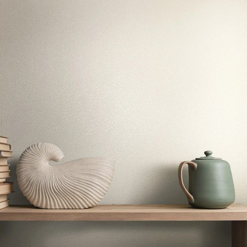 Tapete Papis Loveday Uni Putzoptik Grau Beige 35822 Raum