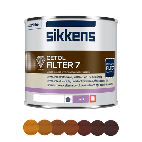 Sikkens Cetol Filter 7 Plus Holzschutzlasur 500 ml