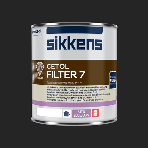 Sikkens Cetol Filter 7 Plus Holzschutzlasur 1 L ebenholz