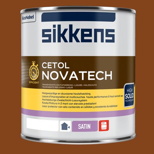 Sikkens Cetol Novatech Holzlasur wetterbeständig 1 L eiche dunkel