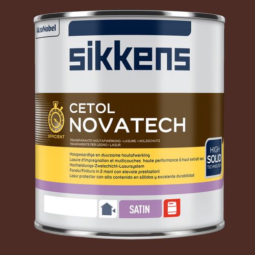 Sikkens Cetol Novatech Holzlasur wetterbeständig 1 L nussbaum