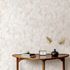 Vliestapete Floral Blumen Creme Beige Grau 10586-02 Zimmer 5