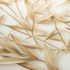 Vliestapete Floral Blätter Creme Braun Glitzer 10587-11 Detail 2