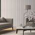 Vliestapete Streifen Muster Rosa Beige Creme 10588-05 Raum 1
