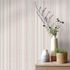 Vliestapete Streifen Muster Rosa Beige Creme 10588-05 Zimmer 5