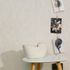 Vliestapete Grafik Uni Fischgrät Beige Grau 10589-38 Zimmer 5
