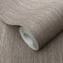 Vliestapete Textiloptik Uni Braun Silber Metallic 10590-11 Rolle 3