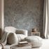 Fototapete Blattmuster Floral Braun Grau 22101-07-01 Raum 3