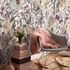 Fototapete Blumen Motiv Floral Weiß Lila Grau 22107-07-01 Raum 3