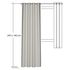 Homing Vorhang verdeckte Schlaufe Bahamas creme 6805-11_1 2
